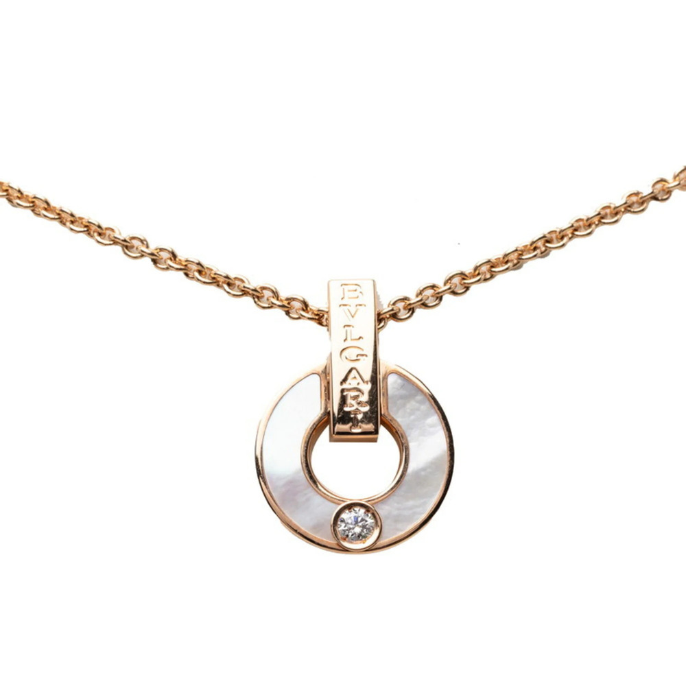 BVLGARI 18k Gold Diamond Necklace